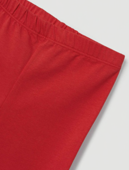 Mayoral - 2-teiliges Set/ Trägertop weiß/rot & Leggings rot